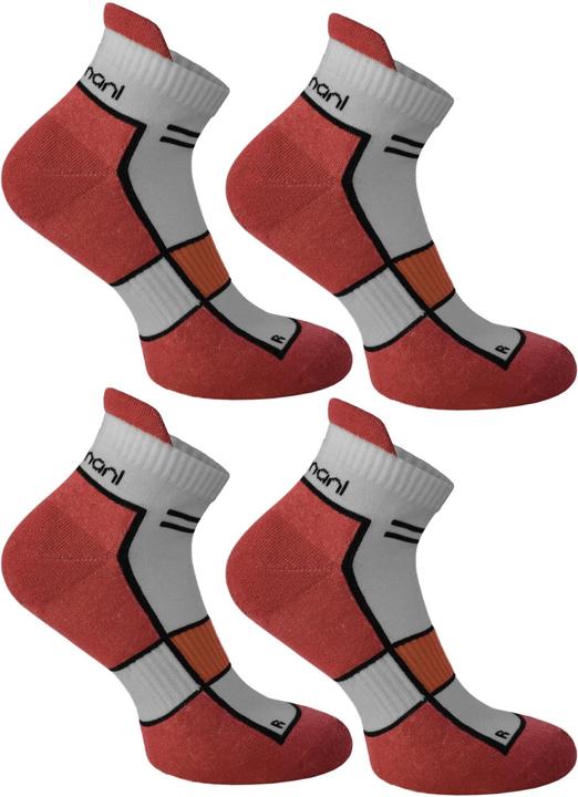 Produktbild Normani 4 Paar Running Sneaker mit Fersenlasche (4er Pack, 39 - 42)