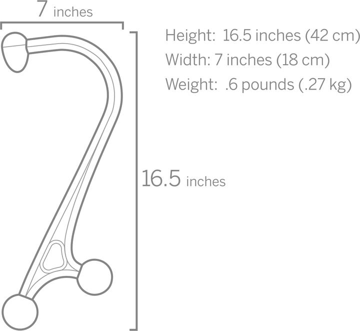 Produktbild Trigger Point AcuCurve Cane