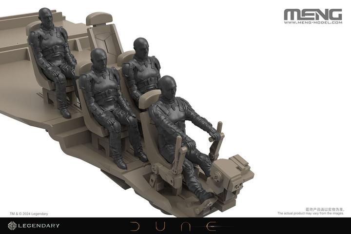 Actual product image Meng-Model Dune Harkonnen Ornithopter