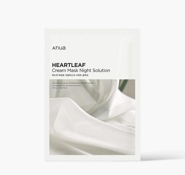 Anua Heartleaf Cream Mask Night Solution (25 ml)