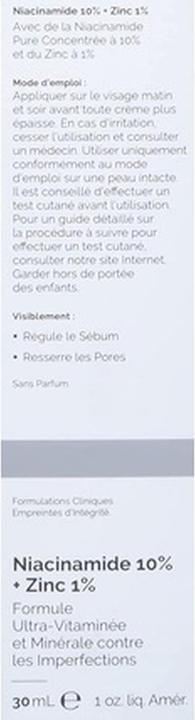 Immagine prodotto The Ordinary Niacinamide 10% + Zinc 1% (30 ml)