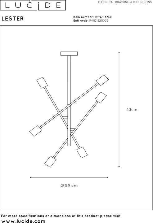 Produktbild Lucide Lester (E27)