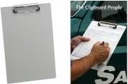 Actual product image Saunders Aluminium clipboard (23 x 32 cm)