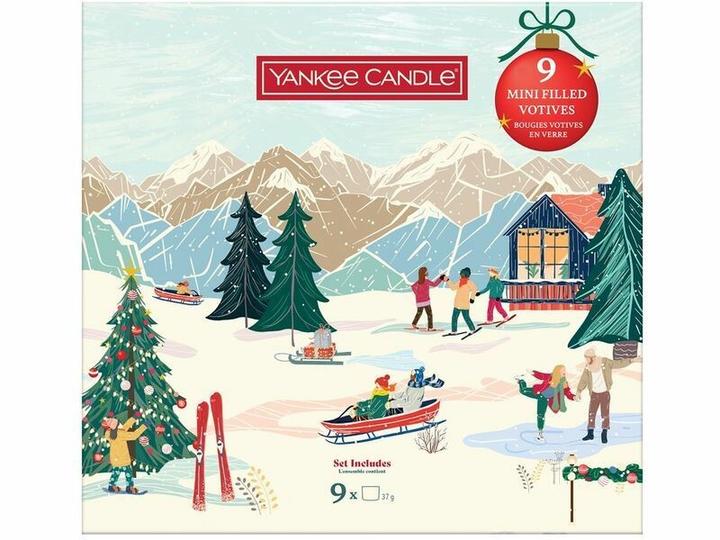 Actual product image Yankee Candle Après Ski, 9 Filled Glasvotivkerzen, Geschenkset (9-teilig) (37 g)