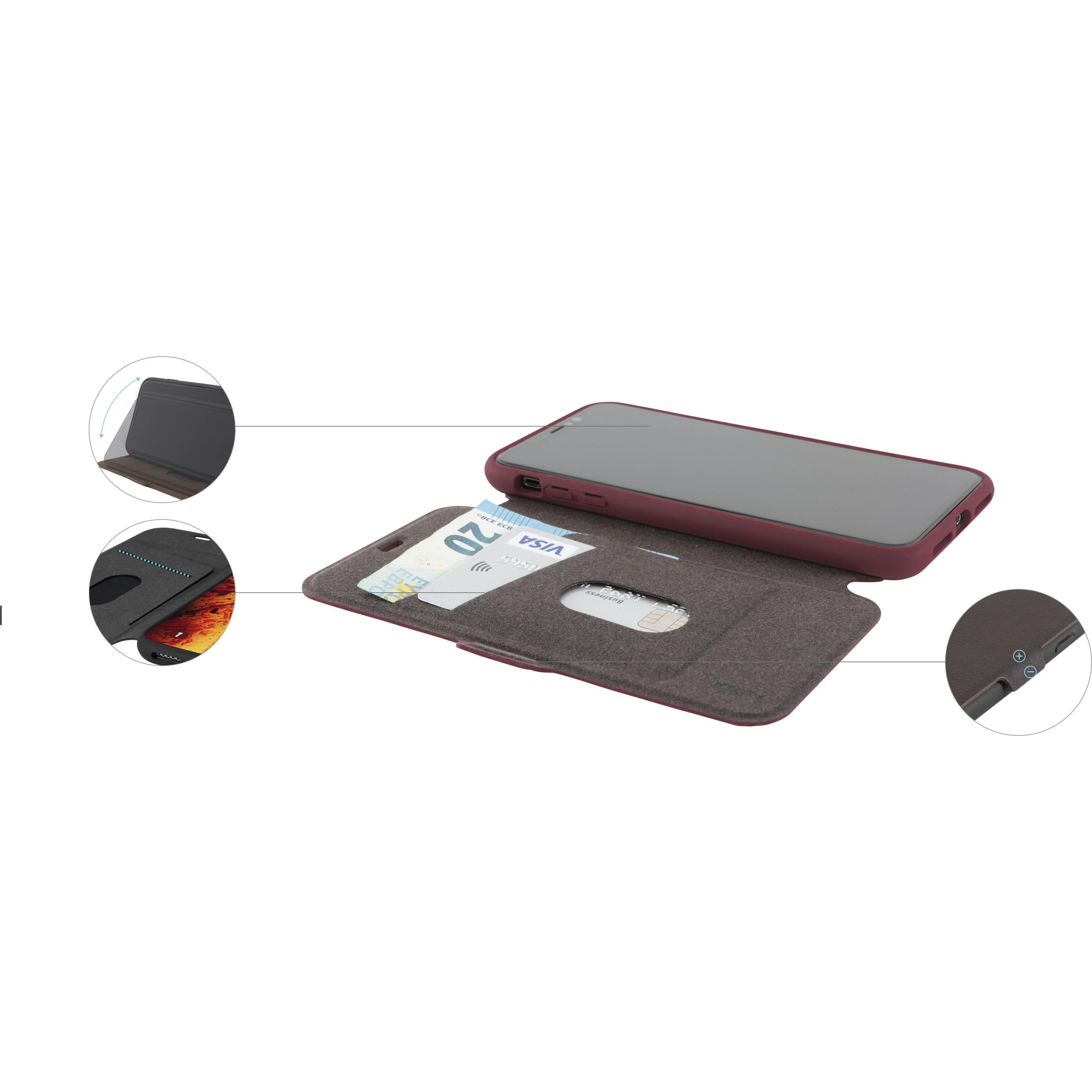 KMP Green Up (Apple iPhone XS), Smartphone Hülle, Rot
