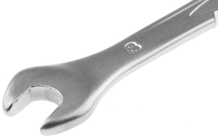 Actual product image Bahco Flat 8 mm combination spanner, chrome-plated, 130 mm (8 mm)