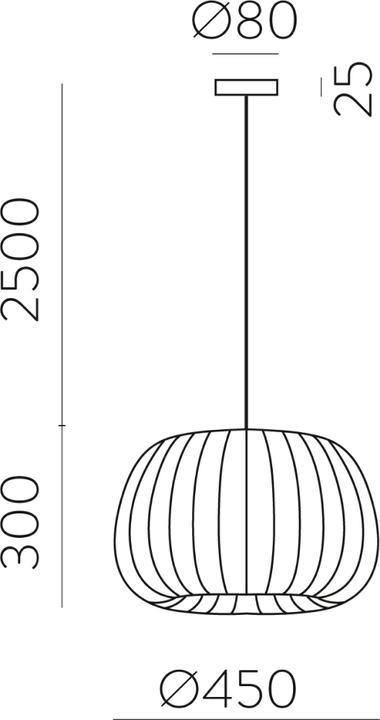 Produktbild ACB Iluminacion ACB Pendelleuchte Mirta (E27)