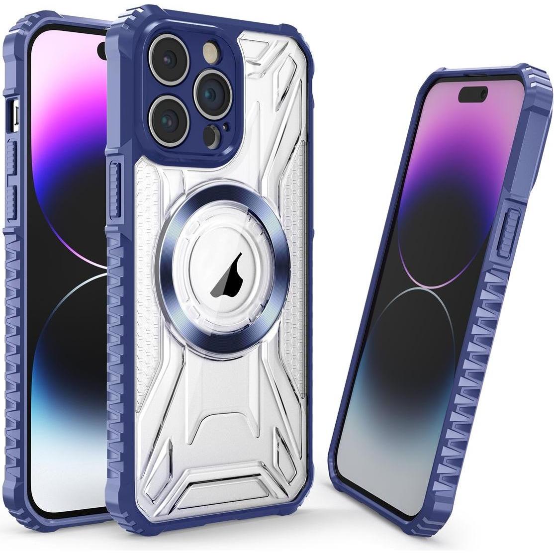 König Design Hülle für Apple iPhone 15 Pro Max Handy Schutz Case Cover Magsafe Bumper Etuis (Apple iPhone 15 Pro Max), S...