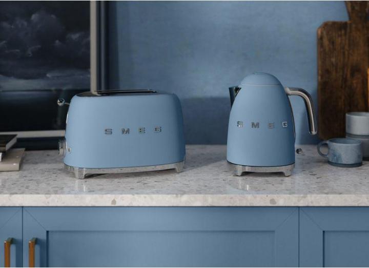 Actual product image Smeg KLF03SBMEU Kettle storm blue matt (1.70 l)