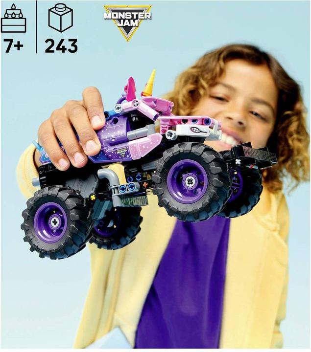 Actual product image LEGO Monster Jam Sparkle Smash mit Rückziehmotor (42220, LEGO Technic)