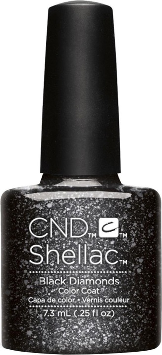 Actual product image CND Shellac - Color Coat Dark Diamonds (Dark Diamonds, UV gel varnish)