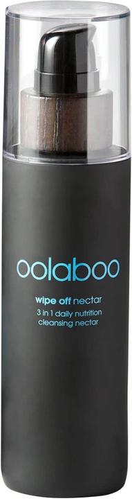 Actual product image oolaboo wipe off - 3in1 daily nutrition cleansing nectar (Facial cleansing wipes, 200 ml)
