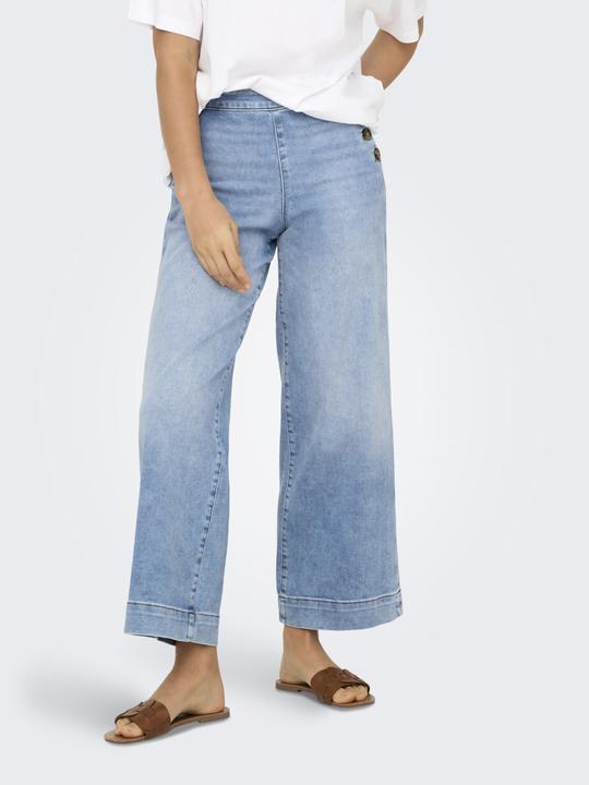 Produktbild Only ONLMADISON Hohe Taille Weiter Beinschnitt Jeans Jeans mit weitem Bein (W30/L34)