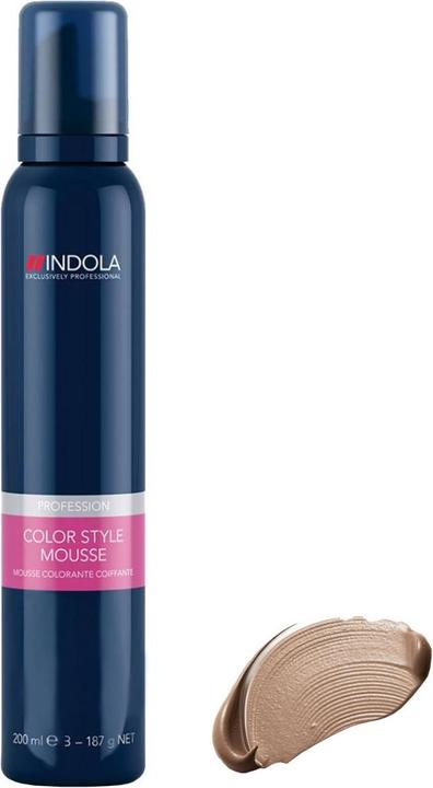 Actual product image Indola Color - Color Style Mousse Medium Blonde (200 ml, Foaming agent)