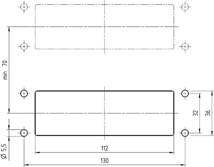 Actual product image Conta-Clip KDSI-SR 10/24 BK Cable bushing Polyamide 6.6 Black 1 pc. (Cable hole, 15.30 cm)