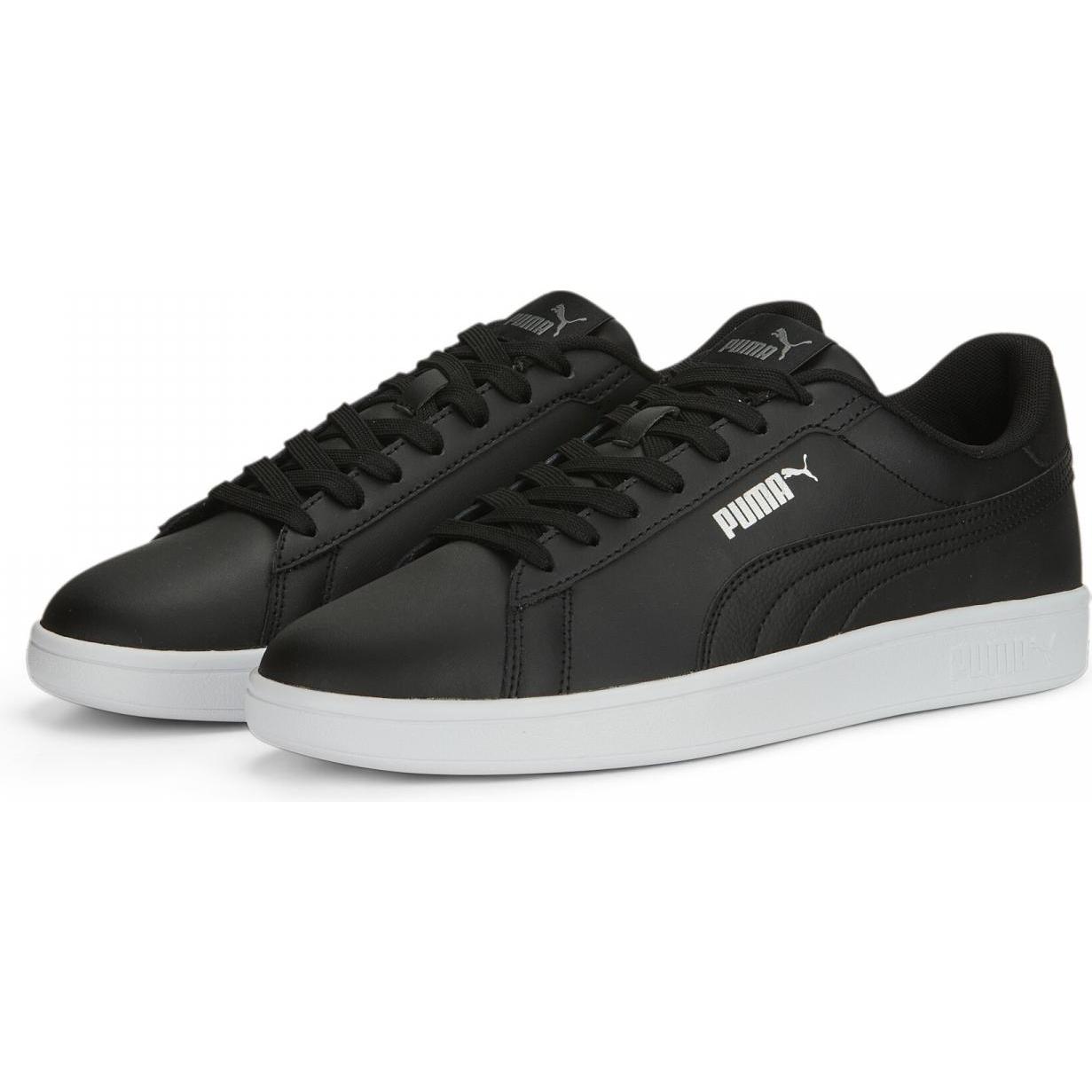 Puma, Unisex, Sneaker, Smash 3.0 L, Weiss, (44.5)