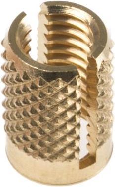Actual product image RS PRO Brass push in expansion insert,M5 flush