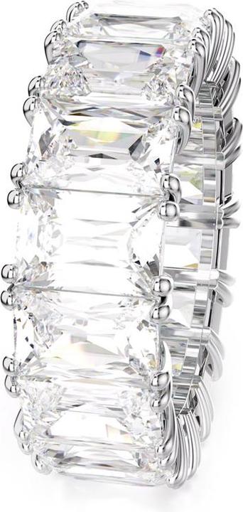 Produktbild Swarovski Matrix Vittore Ring Baguette Schliff Weiss Rhodiniert (60)