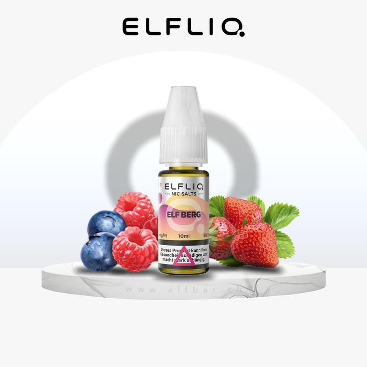 Actual product image Elfbar ELFLIQ, ELF BERG 10mg (menthol)