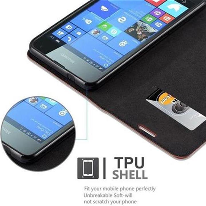 Productafbeelding Cadorabo Boek Onzichtbare Magneethoes (Microsoft Lumia 650)