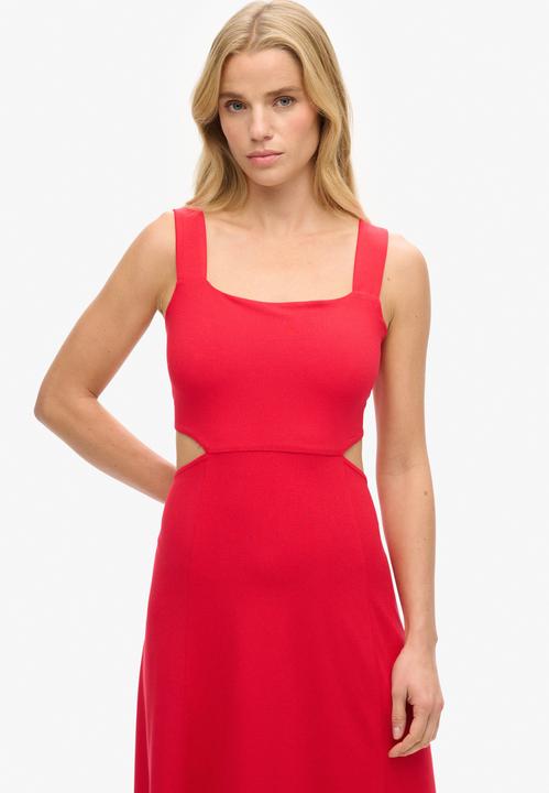 Image du produit Superdry Robe Midi En Jersey Découpé (42)