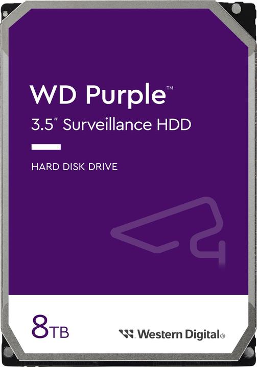 WD Purple (8 TB, 3.5", CMR)
