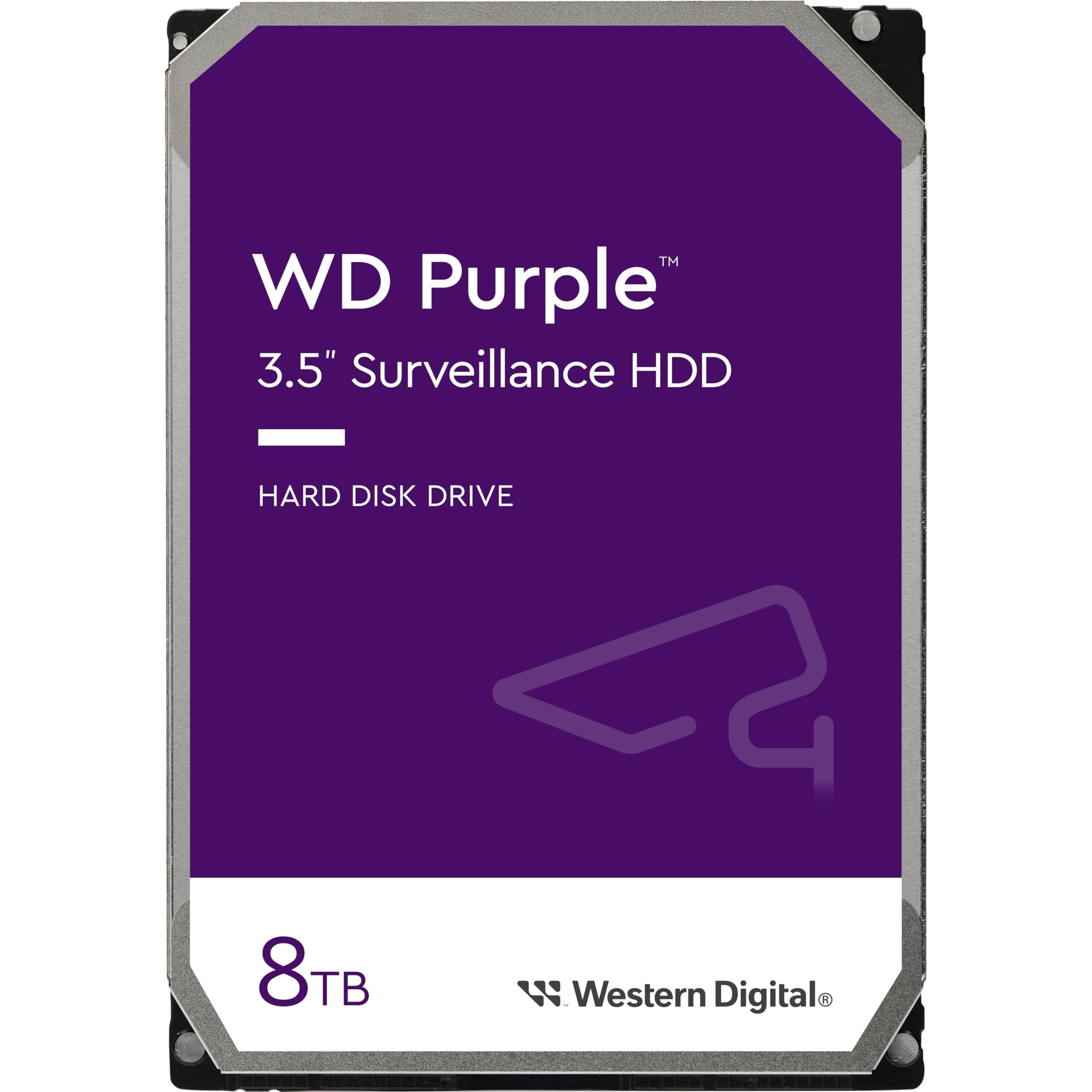 WD Purple (8 TB, 3.5", CMR), Festplatte