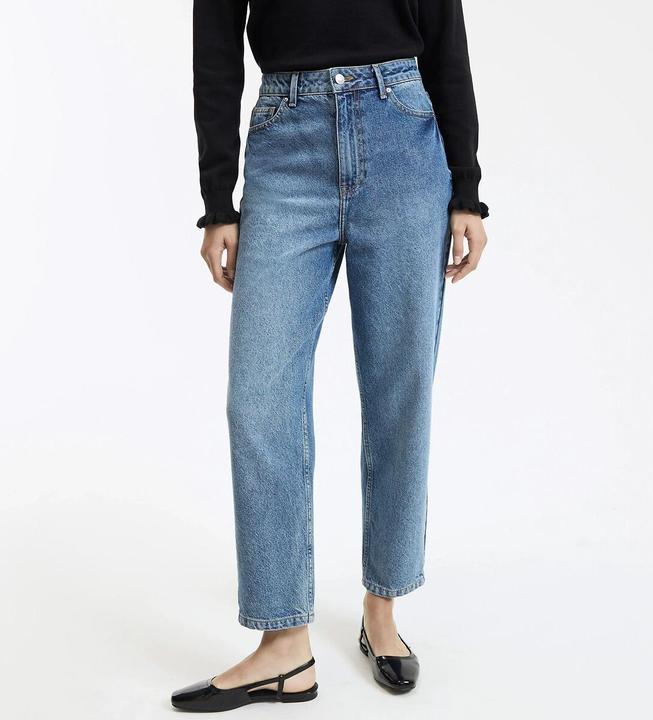 Actual product image La Redoute Collections Signature mom jeans (Frequency band 38 (2600 MHz))