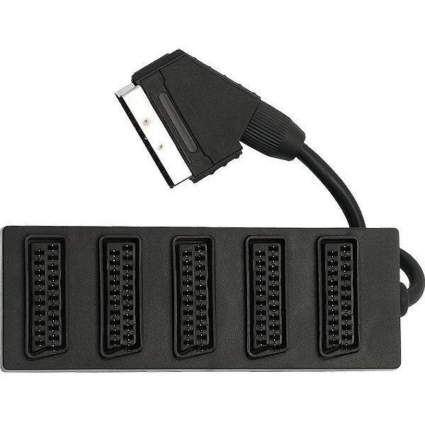 LechPol Scart - Scart nero (ZLA0388), Switch box