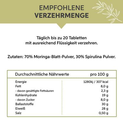 Image du produit Eltabia Moringa en comprimés (400 pcs, Cachets)