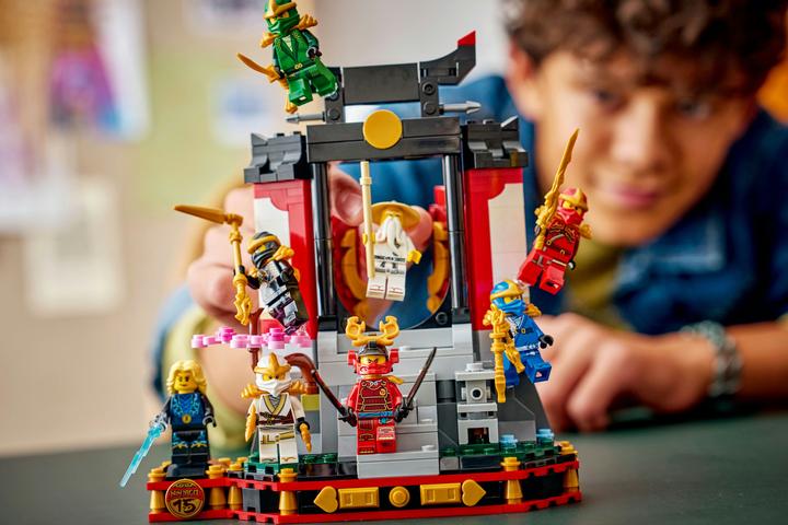 Image du produit LEGO 15-jähriges Jubiläum: Ninja-Charaktere zum Ausstellen (71866, LEGO Ninjago)