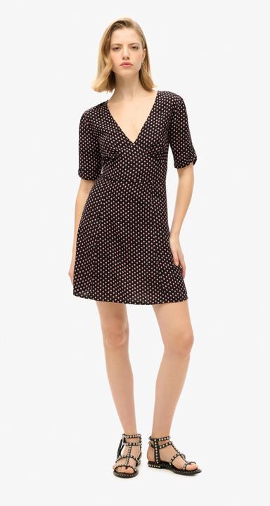 Image du produit Superdry Robe courte fluide imprimée femme (XS)