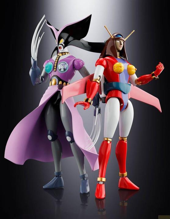 Produktbild Bandai Great Mazinger Soul of Chogokin Diecast Actionfiguren GX-114 Janus & GX-12R Venus A Set 17 cm
