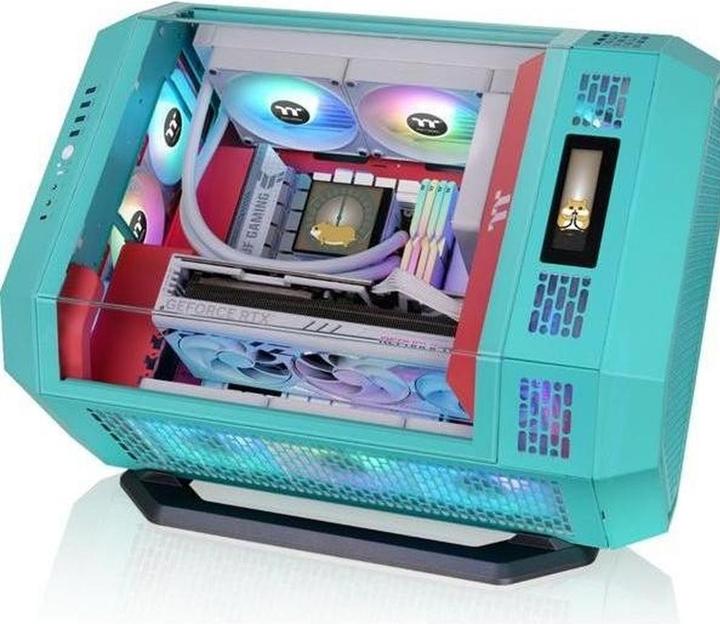 Image du produit Thermaltake TT The Tower 600 Mint Strawberry (ATX, Mini-ITX, mATX)