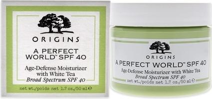 Produktbild Origins A Perfect World Age-Defense Moisturizer With White Tea (50 ml, Tagescreme, SPF 40)