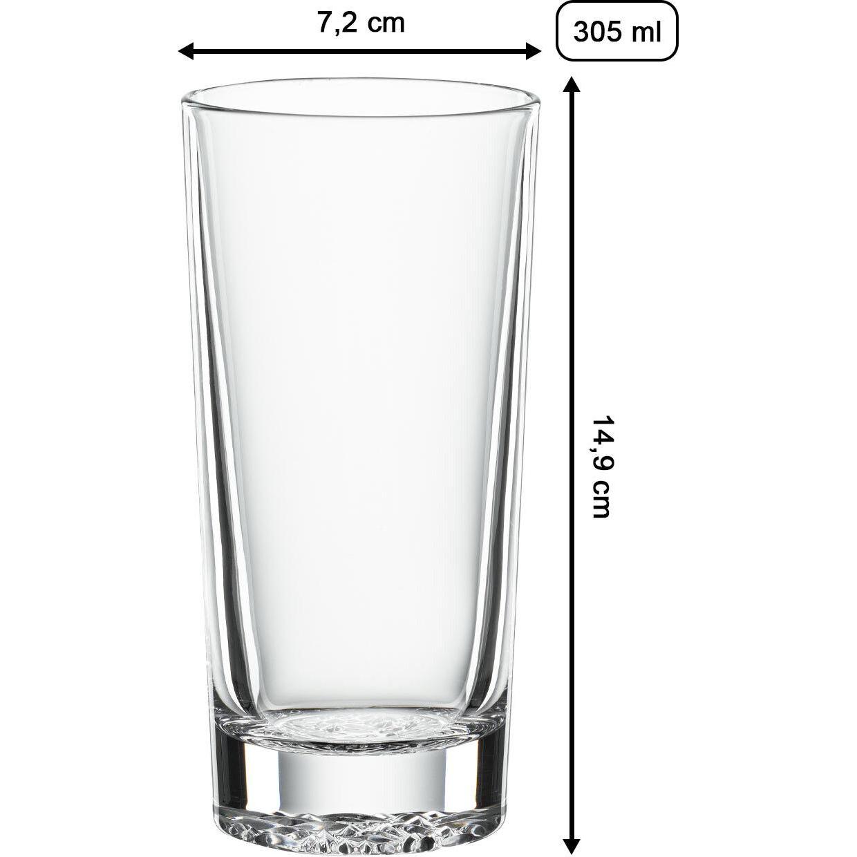 Thumbnail - Spiegelau Longdrinkb.Lounge 2.0 4er Set, Cocktailgläser, Transparent