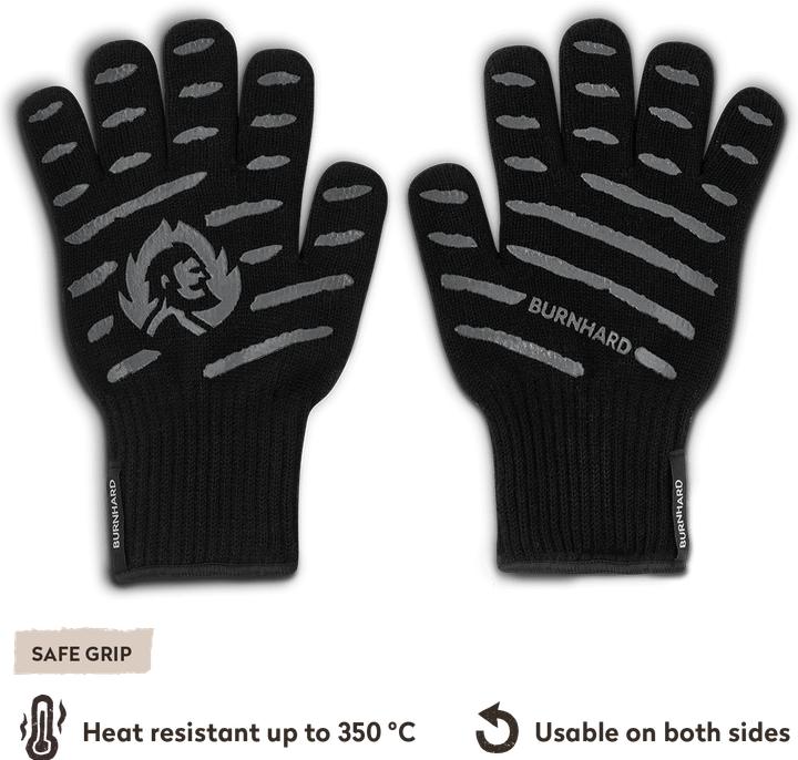 Actual product image Burnhard Aramid barbecue gloves (Cotton, Polyester, Aramid)