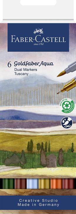 Image du produit Faber-Castell GOFA AQUA DUAL MARKER - marqueur de colorant (6x)