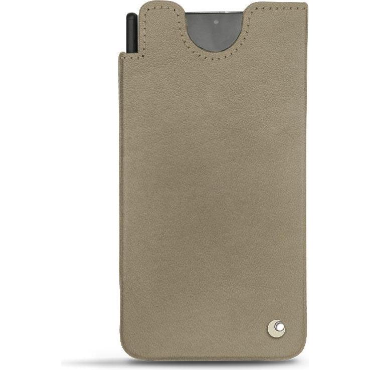 Noreve Lederschutzhülle (Samsung Galaxy S21 Ultra), Smartphone Hülle, Beige