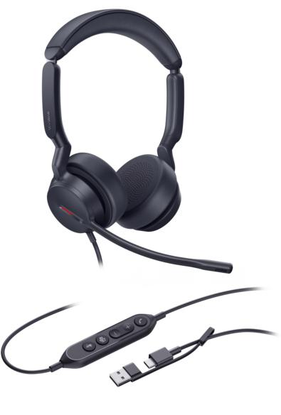 Actual product image Yealink UH 44 Serie (Cable, USB-A, USB-C, Microsoft teams)