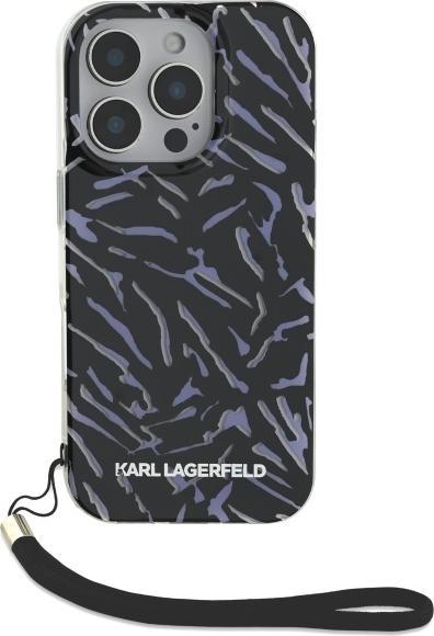 Immagine prodotto Karl Lagerfeld KLHCP16LHZBPKCCU iPhone 16 Pro 6,3" viola/zebra con cavo