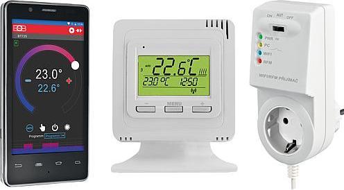 Actual product image Elektrobock EB BT725W - WLAN room thermostat