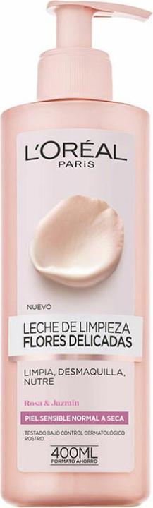 Produktbild L'Oréal Paris FLORES DELICADAS leche piel sensible 400 ml (Reinigungsmilch, 400 ml)