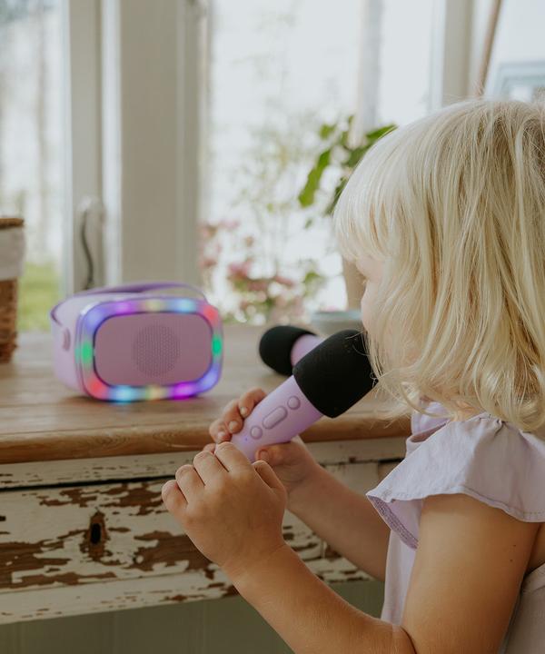 Actual product image Lalarma Copenhagen Karaoke Party Set - Lilla