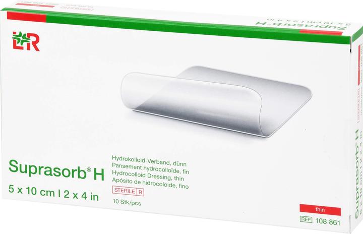 Image du produit Suprasorb H Dünn 5x10cm (10 x)