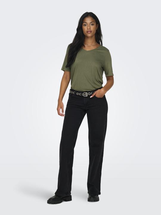 Actual product image Only Regular fit V-neck top Top Top (L)