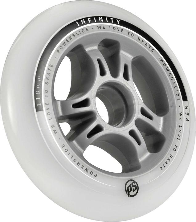 Produktbild Powerslide Skateboard Wheels Infinity 4-Pack 2023 (110 mm, 85A)