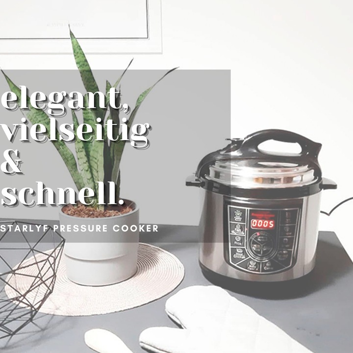 Actual product image Starlyf Pressure Cooker (CH plug)