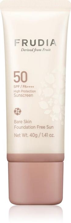 Actual product image Frudia Bare Skin Foundation Mineral Protective Fluid