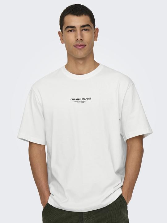 Produktbild Only & Sons Onscurated Rlx Print Ss Tee Noos (XL)
